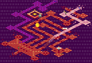 Thumbnail for a map of Internet System Sector 5 for the GBA game Rockman EXE 4.5: Real Operation.