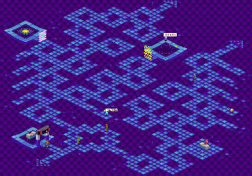 Thumbnail for a map of Internet System Sector 9 for the GBA game Rockman EXE 4.5: Real Operation.