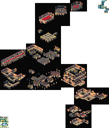 Thumbnail for a map of Ancient Ruins Of Heroes for the GBA game Shining Soul II.