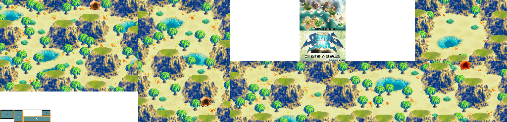 Thumbnail for a map of Beast Mountain (Summer) for the GBA game Shining Soul II.