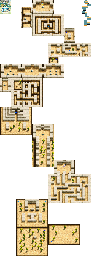 Thumbnail for a map of Driazhek Desert for the GBA game Shining Soul II.
