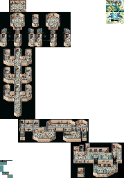 Thumbnail for a map of Forgotten Dungeon for the GBA game Shining Soul II.