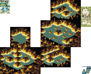 Thumbnail for a map of Grandma Colita's Well for the GBA game Shining Soul II.