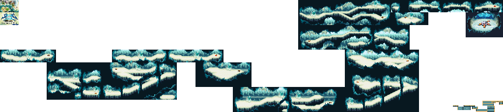 Thumbnail for a map of Koldazhek Cave for the GBA game Shining Soul II.