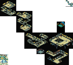 Thumbnail for a map of Underground Labyrinth for the GBA game Shining Soul II.