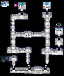 Thumbnail for a map of HQ for the GBA game Sigma Star Saga.