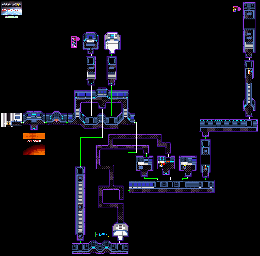 Thumbnail for a map of Krill Starbase 2 for the GBA game Sigma Star Saga.