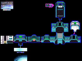 Thumbnail for a map of Krill Starbase 3 for the GBA game Sigma Star Saga.