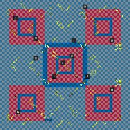 Thumbnail for a map of Special Stage Zone Act 6 for the GBA game Sonic Advance 2.