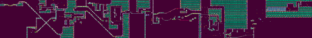 Thumbnail for a map of Zone 6: Cyber Track Act 03 for the GBA game Sonic Advance 3.