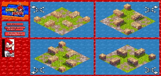 Thumbnail for a map of Arenas Chao Ruins for the GBA game Sonic Battle.