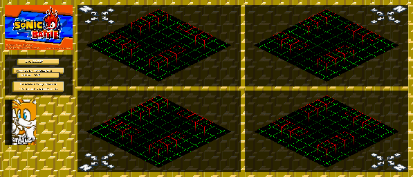 Thumbnail for a map of Arenas Colosseum for the GBA game Sonic Battle.