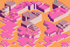 Thumbnail for a map of Candy Lane (In-Game Map) for the GBA game Spyro 2: Season Of Flame.
