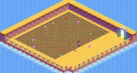 Thumbnail for a map of Country Farms Challenge Area for the GBA game Spyro 2: Season Of Flame.