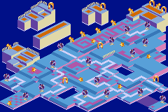 Thumbnail for a map of Starry Plains (In-Game Map) for the GBA game Spyro 2: Season Of Flame.