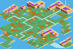 Thumbnail for a map of Sunny Plains (In-Game Map) for the GBA game Spyro 2: Season Of Flame.