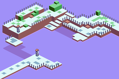 Thumbnail for a map of Byrd's Barracks H.Q. Perimeter (In-Game Map) for the GBA game Spyro: Attack Of The Rhynocs.