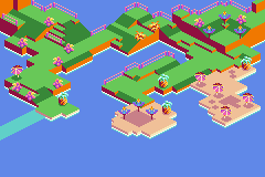 Thumbnail for a map of Dragon Shores Dragon Nests Region (In-Game Map) for the GBA game Spyro: Attack Of The Rhynocs.