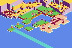 Thumbnail for a map of Dragon Shores Dragonfly Oasis Region (In-Game Map) for the GBA game Spyro: Attack Of The Rhynocs.