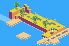 Thumbnail for a map of Kangaroo Hoodoos Outlook Region (In-Game Map) for the GBA game Spyro: Attack Of The Rhynocs.
