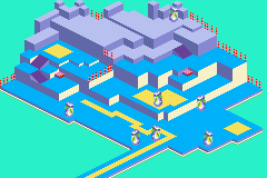 Thumbnail for a map of Moneybags Mansion Fitness Centre (In-Game Map) for the GBA game Spyro: Attack Of The Rhynocs.