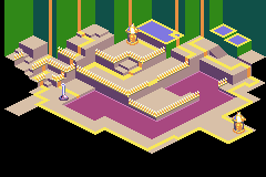Thumbnail for a map of Professor's Secret Lab Professor's Zoo (In-Game Map) for the GBA game Spyro: Attack Of The Rhynocs.