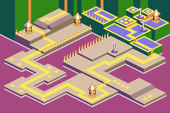 Thumbnail for a map of Professor's Secret Lab Research Section (In-Game Map) for the GBA game Spyro: Attack Of The Rhynocs.