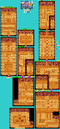 Thumbnail for a map of Fire Temple for the GBA game Summon Night: Craft Sword Monogatari - Hajimari no Ishi.