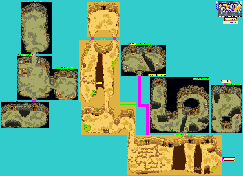 Thumbnail for a map of Lair for the GBA game Summon Night: Craft Sword Monogatari - Hajimari no Ishi.