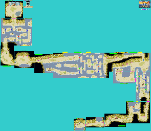 Thumbnail for a map of Subterranean Bay A1 - 15 for the GBA game Summon Night: Swordcraft Story 2.