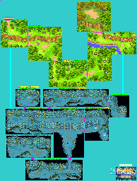 Thumbnail for a map of Vanishing Forest for the GBA game Summon Night: Swordcraft Story 2.