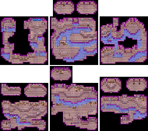 Thumbnail for a map of Labyrinth 01-06 for the GBA game Summon Night: Swordcraft Story.