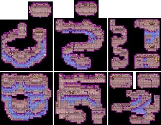 Thumbnail for a map of Labyrinth 07-12 for the GBA game Summon Night: Swordcraft Story.