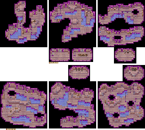 Thumbnail for a map of Labyrinth 31-36 for the GBA game Summon Night: Swordcraft Story.