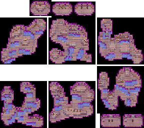 Thumbnail for a map of Labyrinth 37-42 for the GBA game Summon Night: Swordcraft Story.