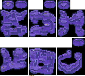 Thumbnail for a map of Labyrinth 54-59 for the GBA game Summon Night: Swordcraft Story.