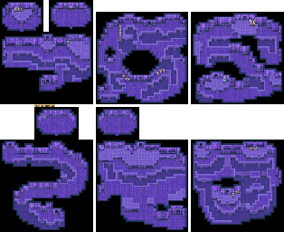 Thumbnail for a map of Labyrinth 66-71 for the GBA game Summon Night: Swordcraft Story.