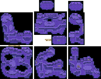 Thumbnail for a map of Labyrinth 84-89 for the GBA game Summon Night: Swordcraft Story.