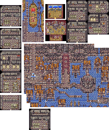 Thumbnail for a map of Lower Wystern for the GBA game Summon Night: Swordcraft Story.