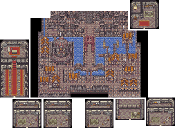Thumbnail for a map of Middle Wystern for the GBA game Summon Night: Swordcraft Story.