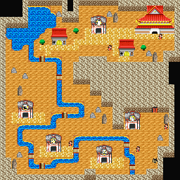 Thumbnail for a map of Super Chinese 2 Advance Mei-Tong District for the GBA game Super Chinese 1+2 Advance.