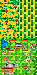 Thumbnail for a map of Super Chinese 2 Advance Shorin for the GBA game Super Chinese 1+2 Advance.