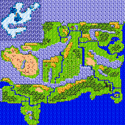 Thumbnail for a map of Super Chinese 2 Advance World for the GBA game Super Chinese 1+2 Advance.
