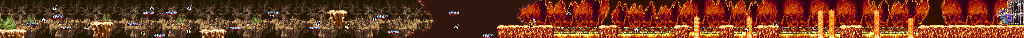 Thumbnail for a map of Arrange Mode Stage 3 for the GBA game Super Ghouls 'N Ghosts.