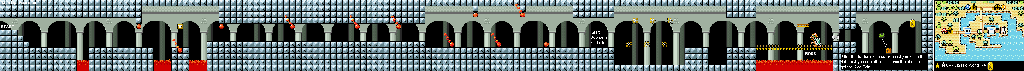 Thumbnail for a map of World e+ Classic World 1-4 for the GBA game Super Mario Advance 4: Super Mario Bros. 3.