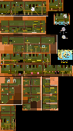 Thumbnail for a map of World e+ Level E23: Vexing Doors for the GBA game Super Mario Advance 4: Super Mario Bros. 3.
