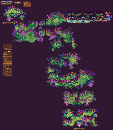 Thumbnail for a map of Cascade Cave for the GBA game Sword Of Mana.