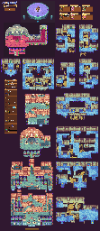 Thumbnail for a map of Devius Manor for the GBA game Sword Of Mana.