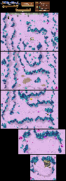 Thumbnail for a map of Glass Desert (South) for the GBA game Sword Of Mana.