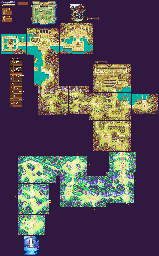 Thumbnail for a map of Mana Sanctuary for the GBA game Sword Of Mana.